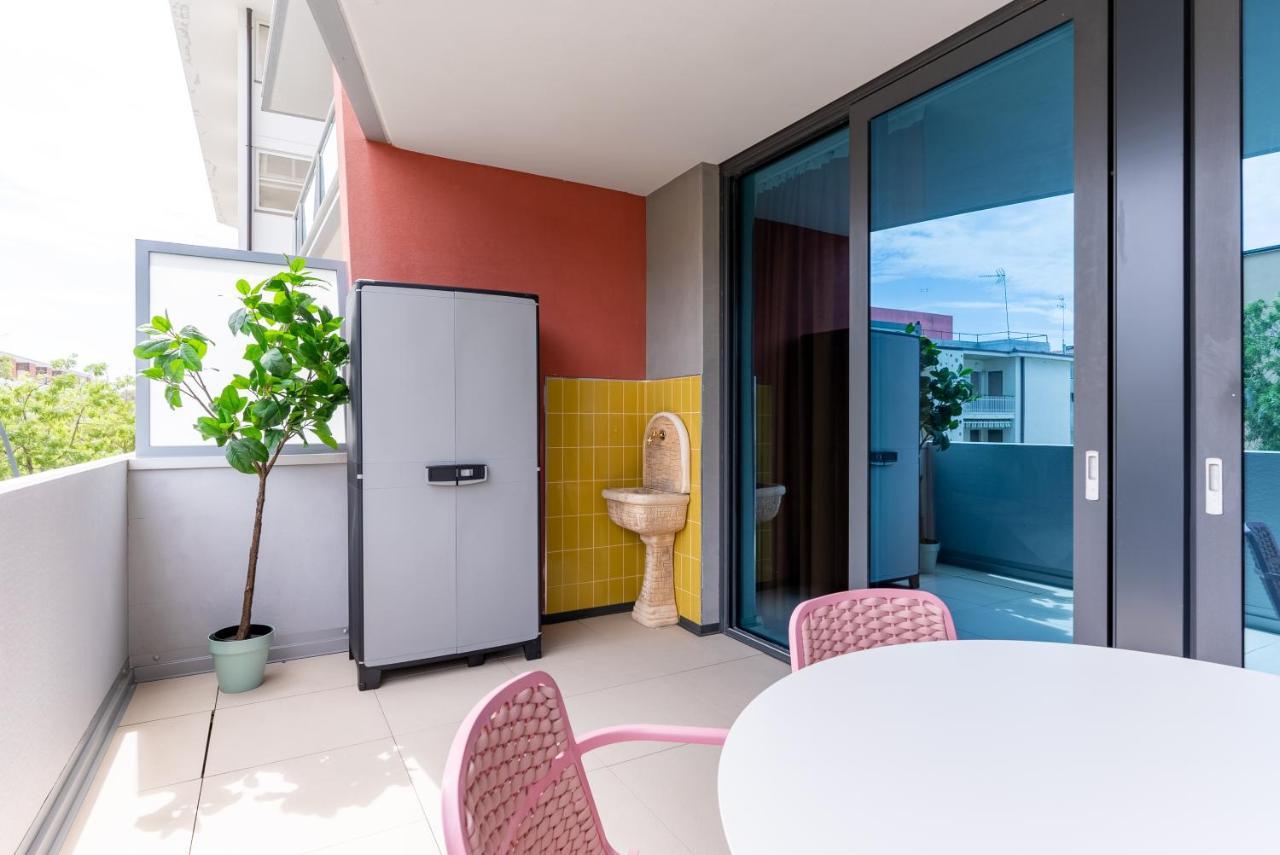 Aparthotel Zefiro Com Design, Large Terrace, Bike, Near Beach And Thermal Grado Eksteriør billede