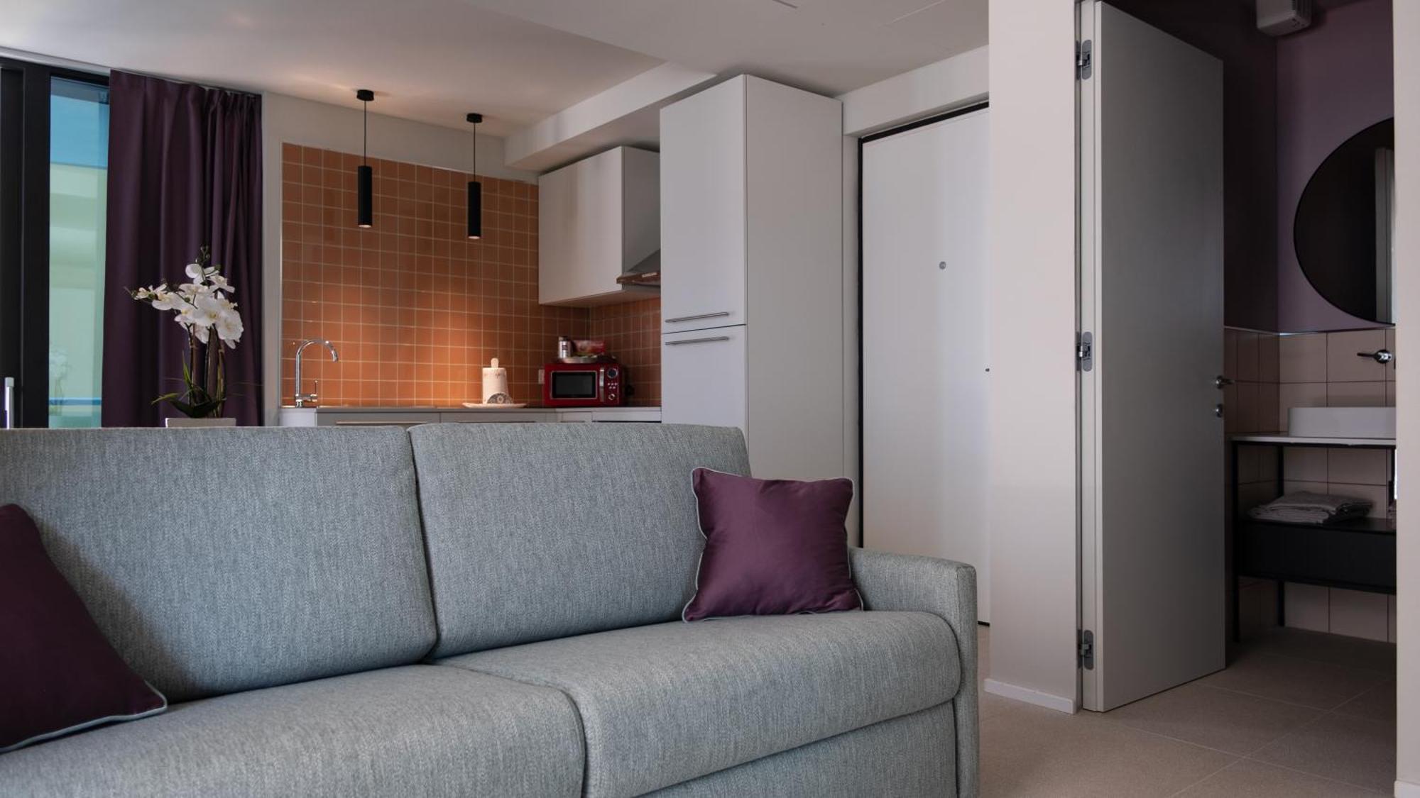 Aparthotel Zefiro Com Design, Large Terrace, Bike, Near Beach And Thermal Grado Eksteriør billede